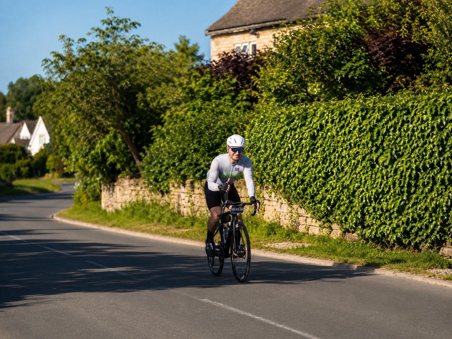Cyclists riding at the Chichester sportive
